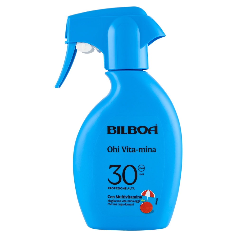 Bilboa Ohi Vita-mina 30 Protezione Alta con Multivitamina 250 ml